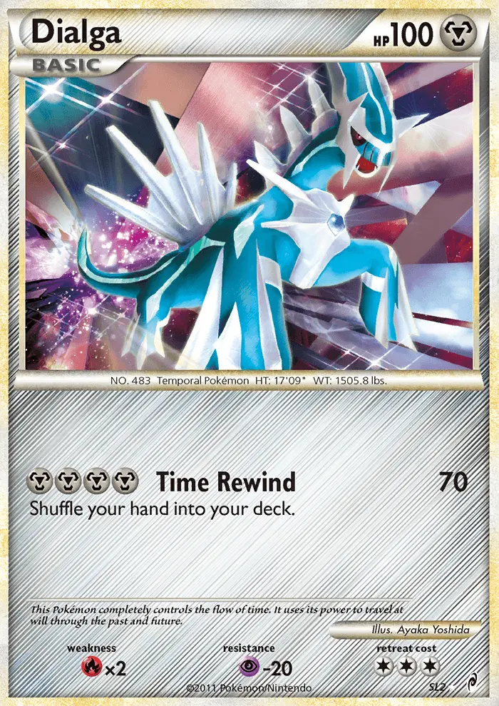 Dialga — carte SL2 de l’extension L'appel des Légendes