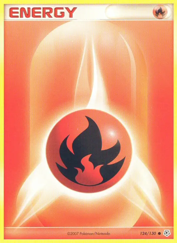 Énergie Feu — carte 124 de l’extension Diamant & Perle