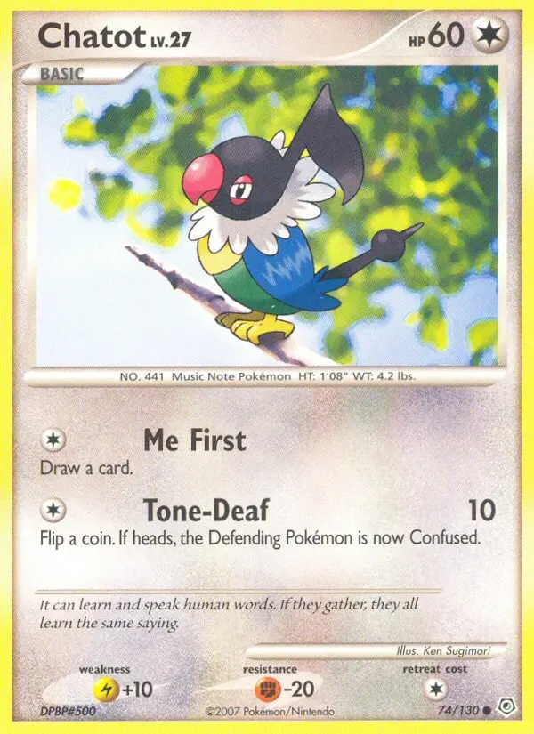 Pijako — carte 74 de l’extension Diamant & Perle