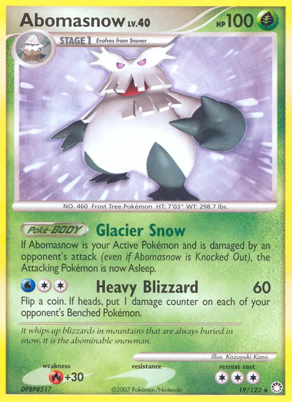 Blizzaroi — carte 19 de l’extension Trésors Mystérieux