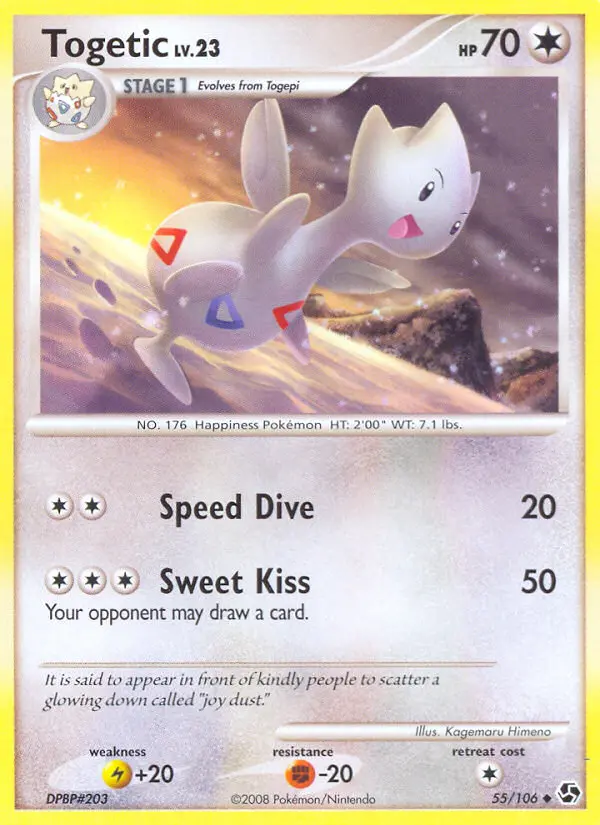 Togetic — carte 55 de l’extension Duels au Sommets
