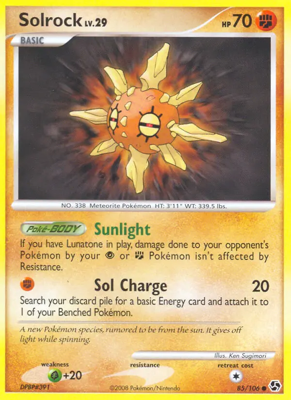 Solaroc — carte 85 de l’extension Duels au Sommets