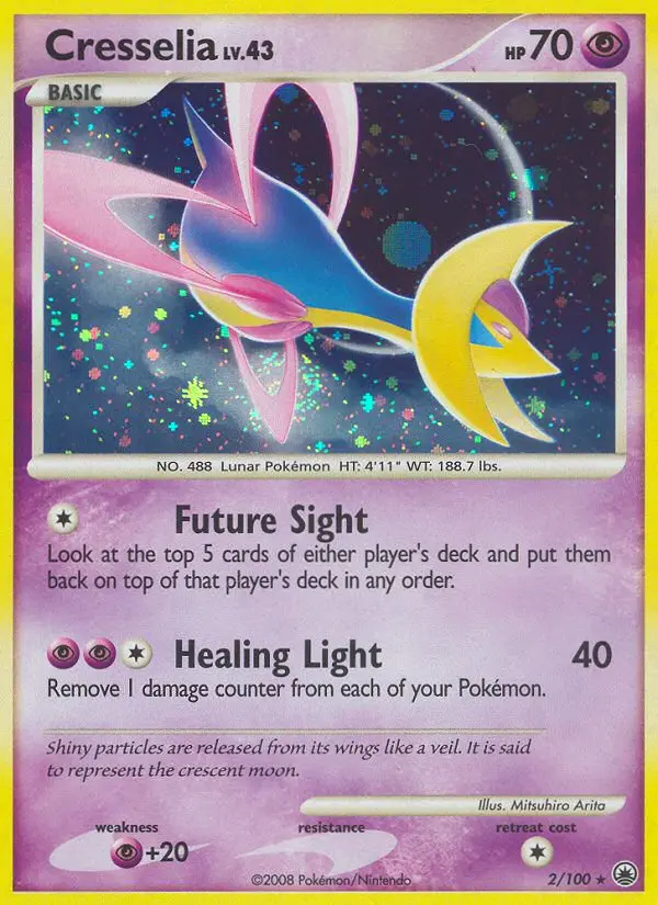 Cresselia — carte 2 de l’extension Aube Majestueuse