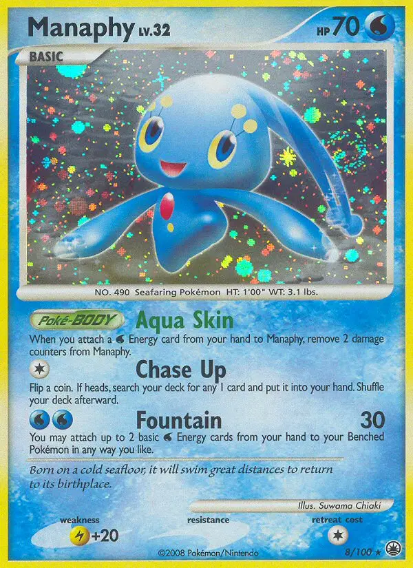 Manaphy — carte 8 de l’extension Aube Majestueuse
