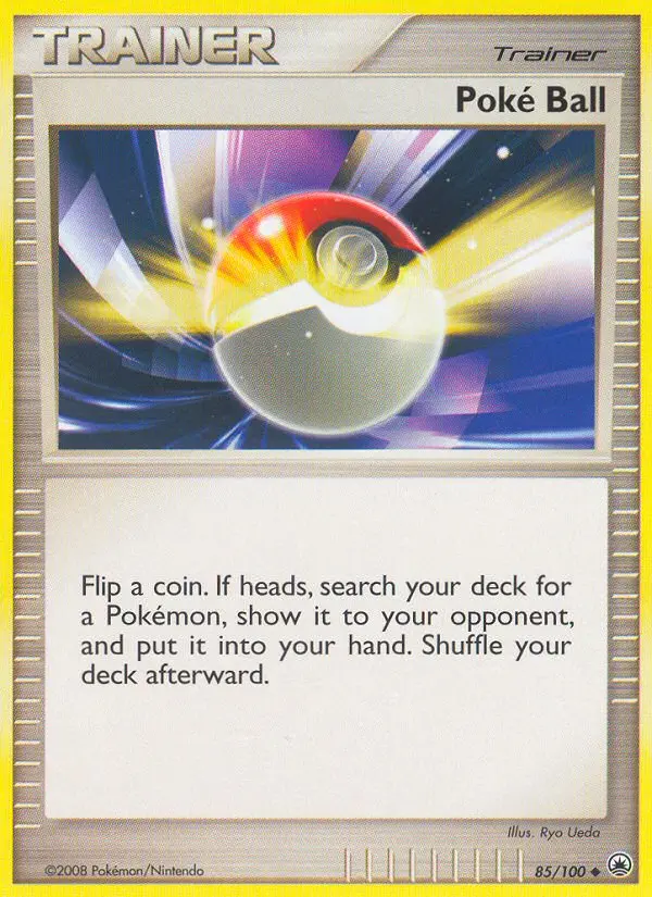 Poké Ball — carte 85 de l’extension Aube Majestueuse