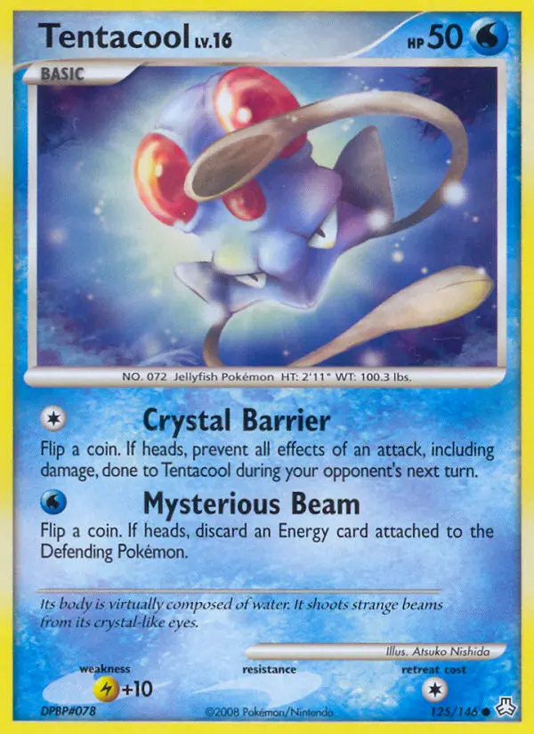 Tentacool — carte 125 de l’extension Éveil des Légendes