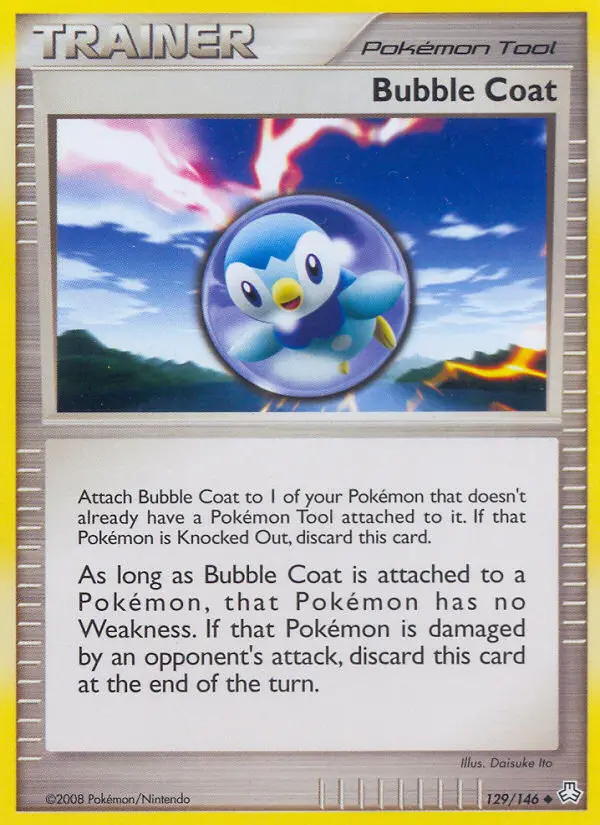 Manteau bulle — carte 129 de l’extension Éveil des Légendes