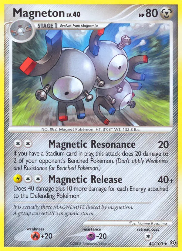 Magneton — carte 42 de l’extension Tempête
