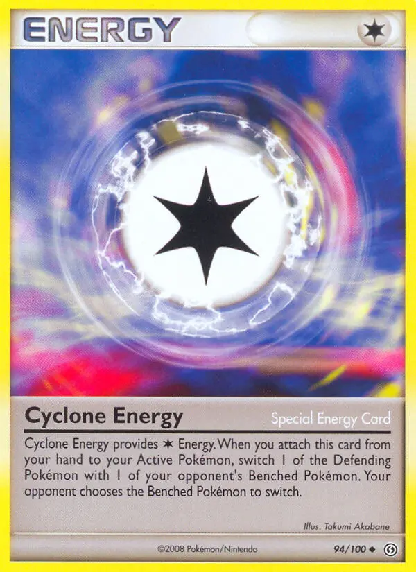 Énergie Cyclone — carte 94 de l’extension Tempête