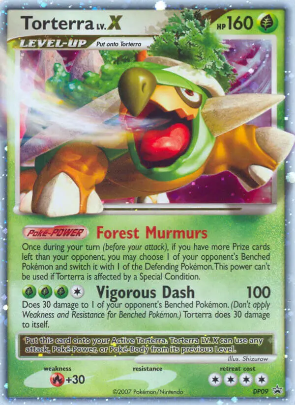 Torterra — carte DP09 de l’extension Promo DP
