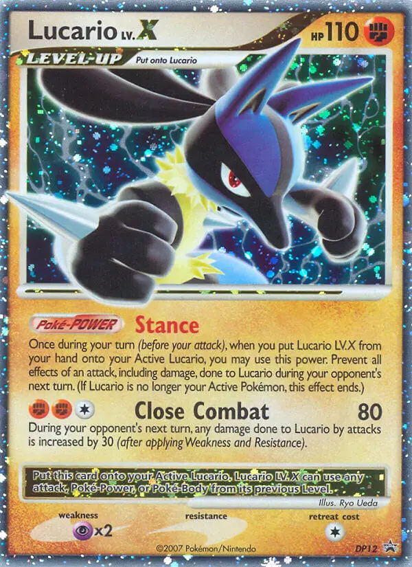 Lucario — carte DP12 de l’extension Promo DP