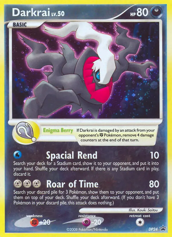 Darkrai — carte DP24 de l’extension Promo DP