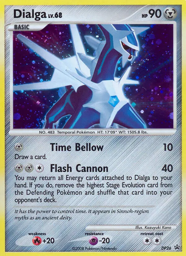 Dialga — carte DP26 de l’extension Promo DP
