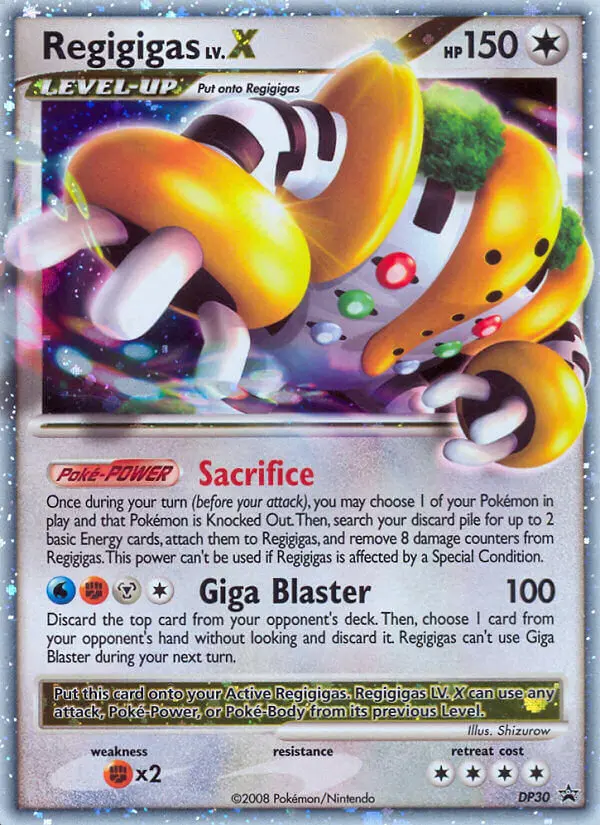 Regigigas — carte DP30 de l’extension Promo DP