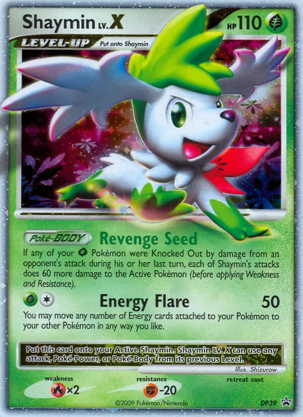 Shaymin — carte DP39 de l’extension Promo DP