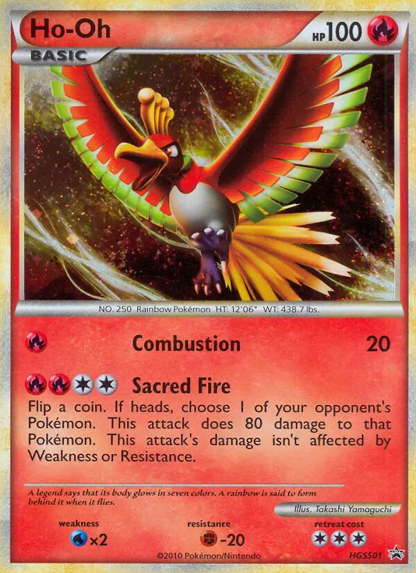 Ho-Oh — carte HGSS01 de l’extension Promo HGSS