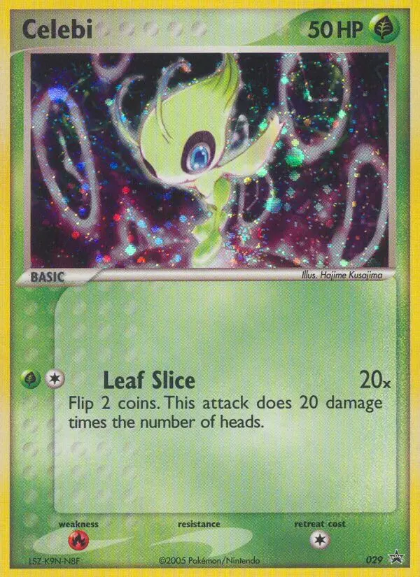 Celebi — carte 29 de l’extension Promo Nintendo
