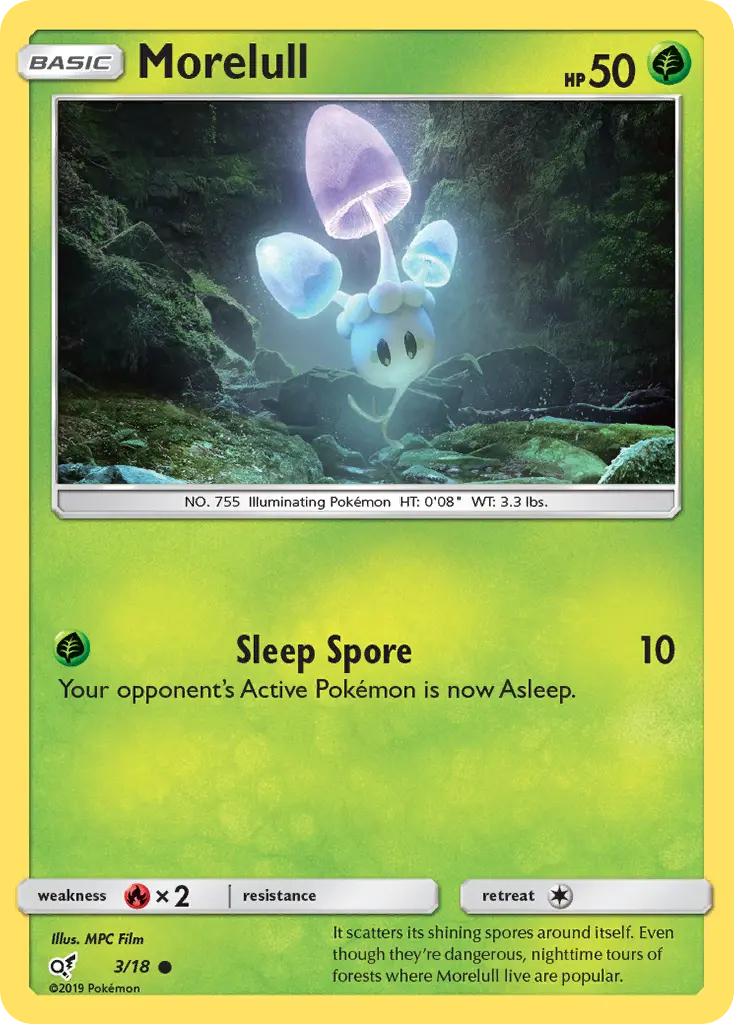 Spododo — carte 3 de l’extension Détective Pikachu
