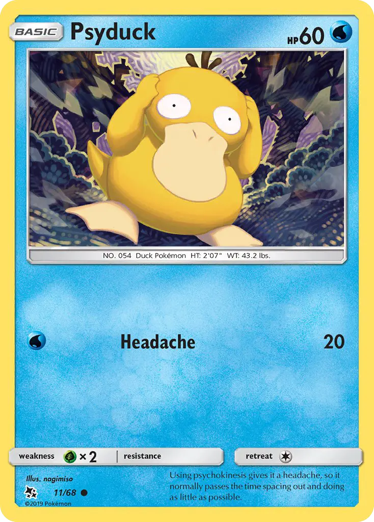 Psykokwak — carte 11 de l’extension Destinées Occultes