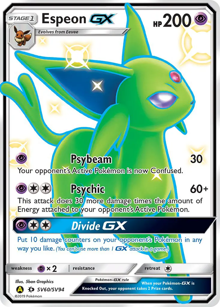 Mentali-GX — carte SV60 de l’extension Destinées Occultes Coffre Étincelant