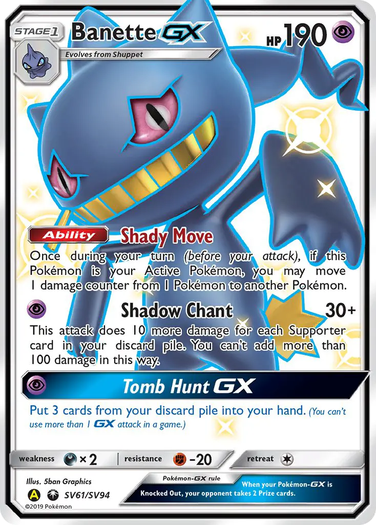 Branette-GX — carte SV61 de l’extension Destinées Occultes Coffre Étincelant