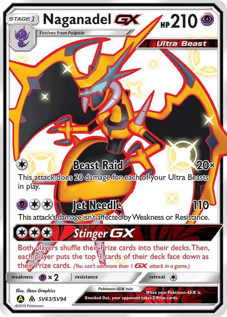 Mandrillon-GX — carte SV63 de l’extension Destinées Occultes Coffre Étincelant