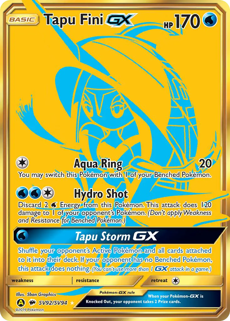 Tokopisco-GX — carte SV92 de l’extension Destinées Occultes Coffre Étincelant