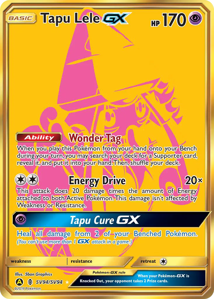 Tokopiyon-GX — carte SV94 de l’extension Destinées Occultes Coffre Étincelant