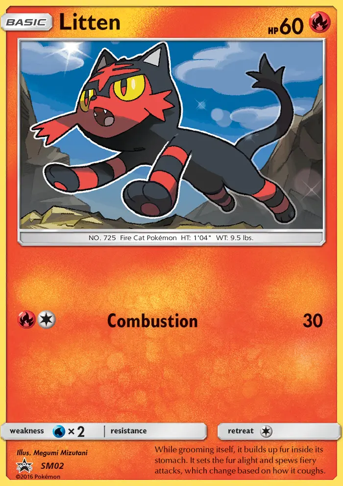 Flamiaou — carte SM02 de l’extension Promo SM