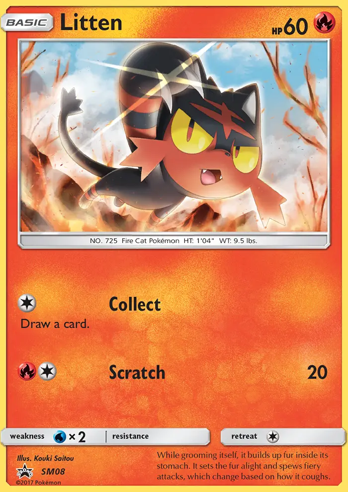 Flamiaou — carte SM08 de l’extension Promo SM