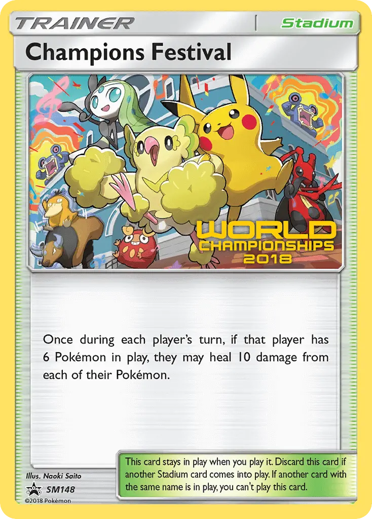 Festival des Champions — carte SM148 de l’extension Promo SM