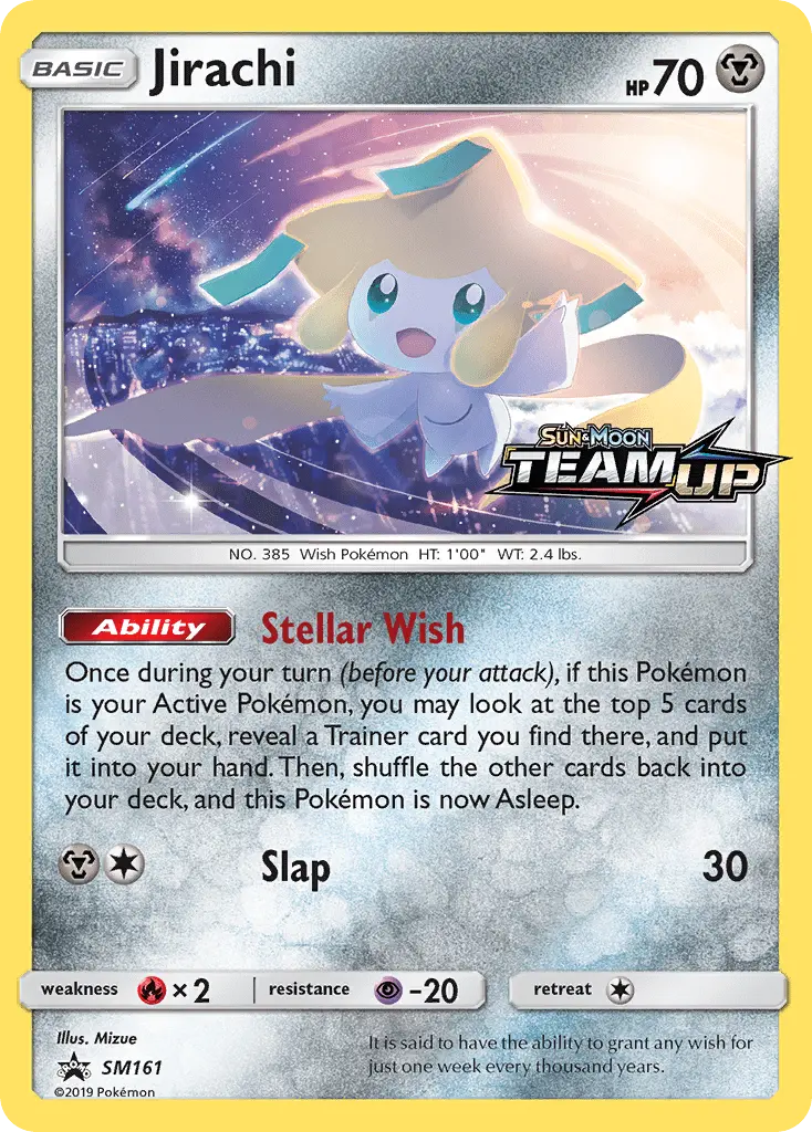 Jirachi — carte SM161 de l’extension Promo SM