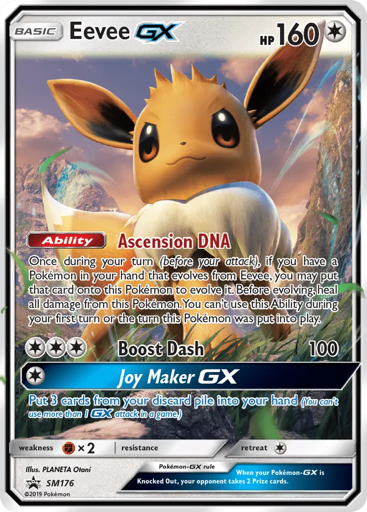 Évoli GX — carte SM176 de l’extension Promo SM