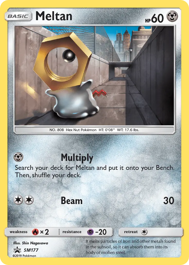 Meltan — carte SM177 de l’extension Promo SM