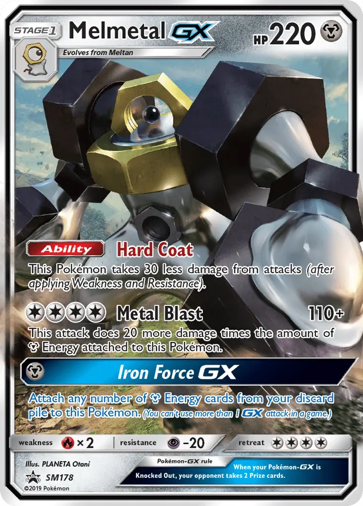 Melmetal GX — carte SM178 de l’extension Promo SM