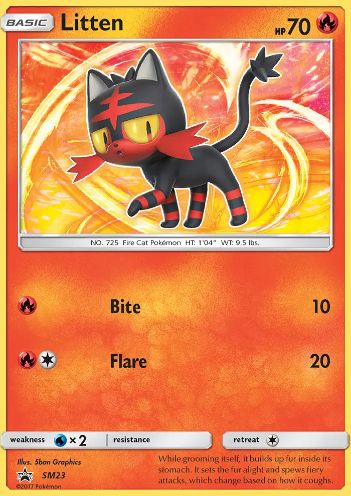 Flamiaou — carte SM23 de l’extension Promo SM