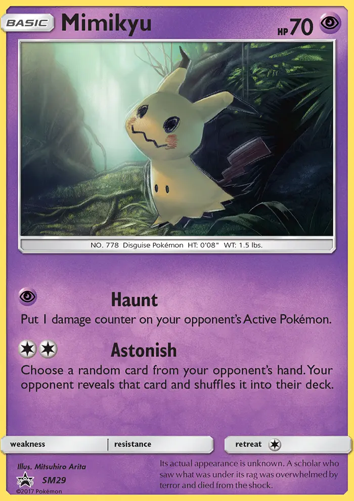Mimiqui — carte SM29 de l’extension Promo SM