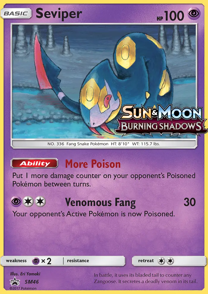 Séviper — carte SM46 de l’extension Promo SM