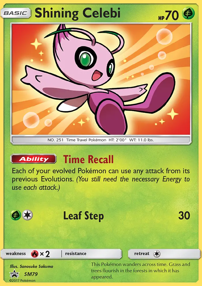 Celebi Brillant — carte SM79 de l’extension Promo SM
