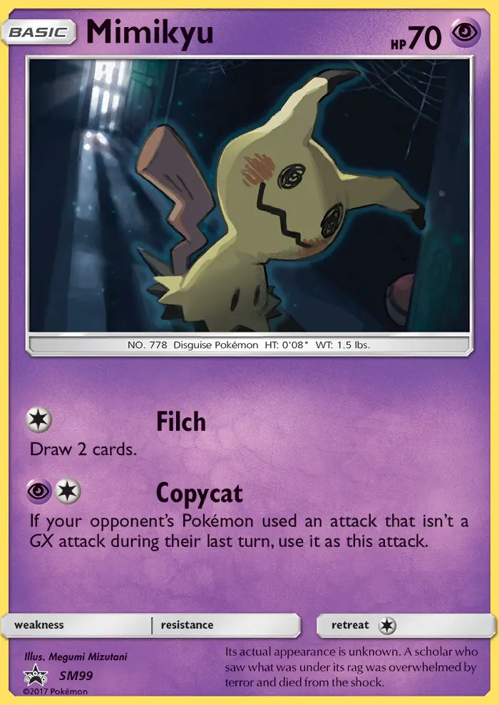 Mimiqui — carte SM99 de l’extension Promo SM