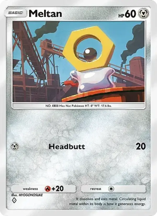Meltan — carte 049 de l’extension La Clairière d'Évoli