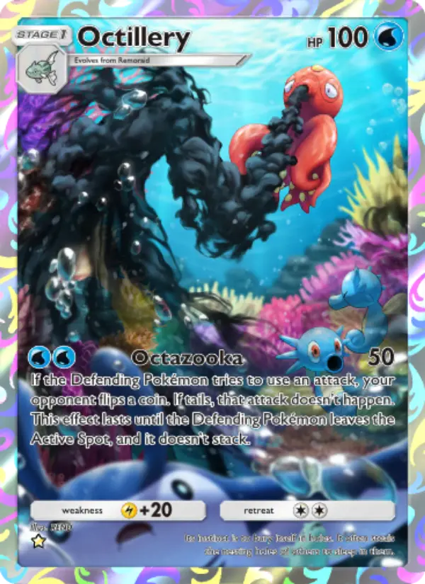 Octillery — carte 169 de l’extension Sagesse Entre Ciel et Mer