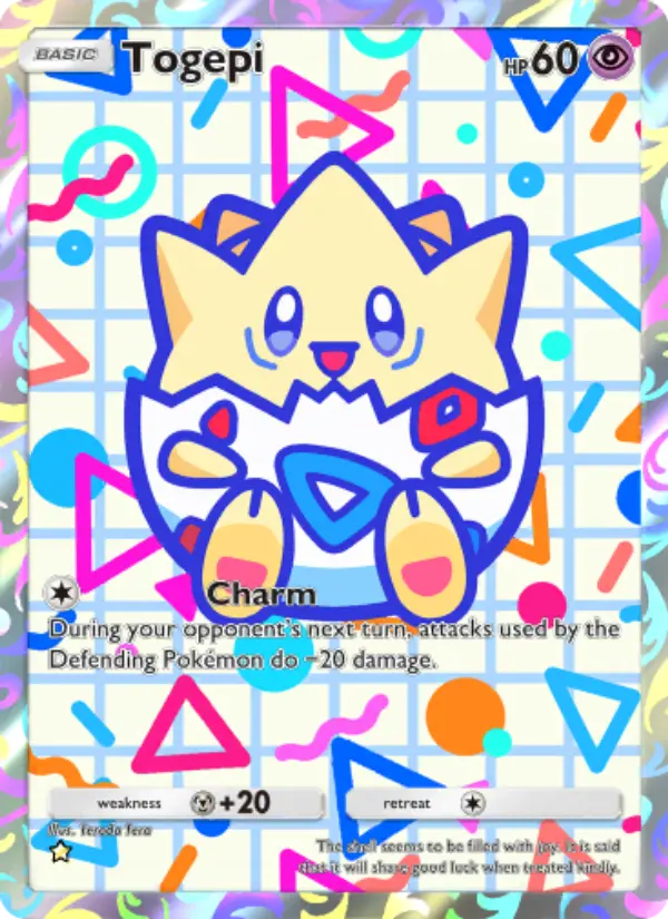 Togepi — carte 173 de l’extension Sagesse Entre Ciel et Mer