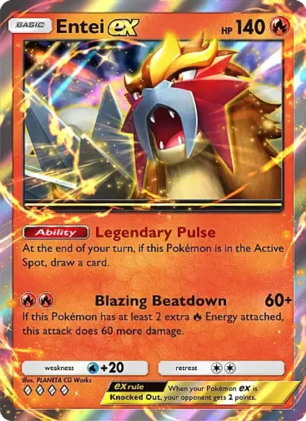 Entei-ex — carte 010 de l’extension Source Secrète