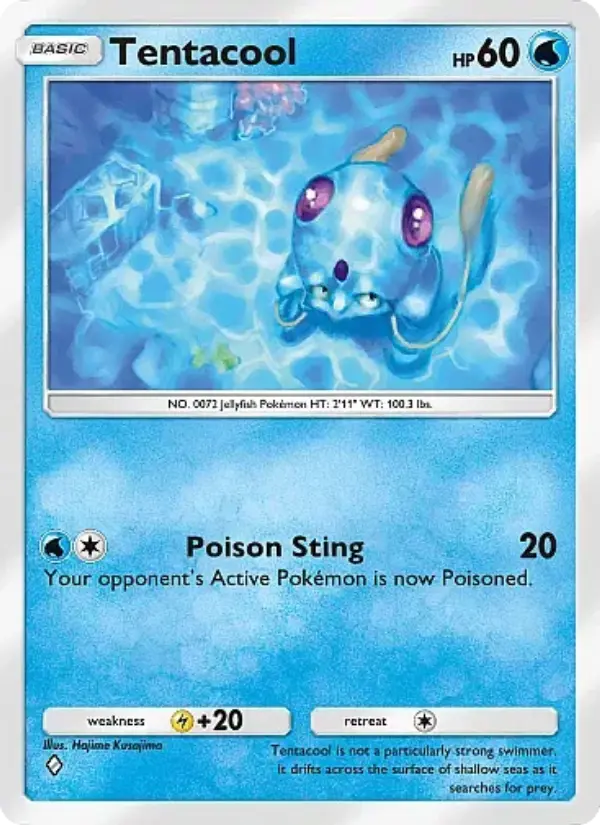 Tentacool — carte 015 de l’extension Source Secrète