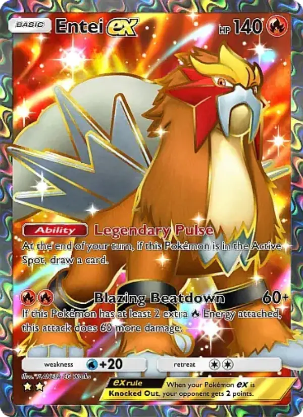 Entei-ex — carte 079 de l’extension Source Secrète