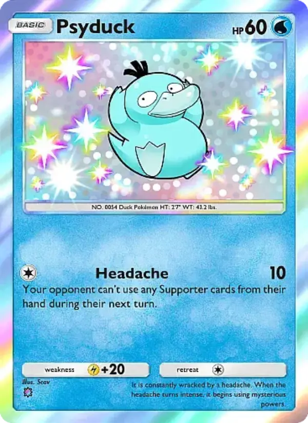 Psykokwak — carte 093 de l’extension Source Secrète