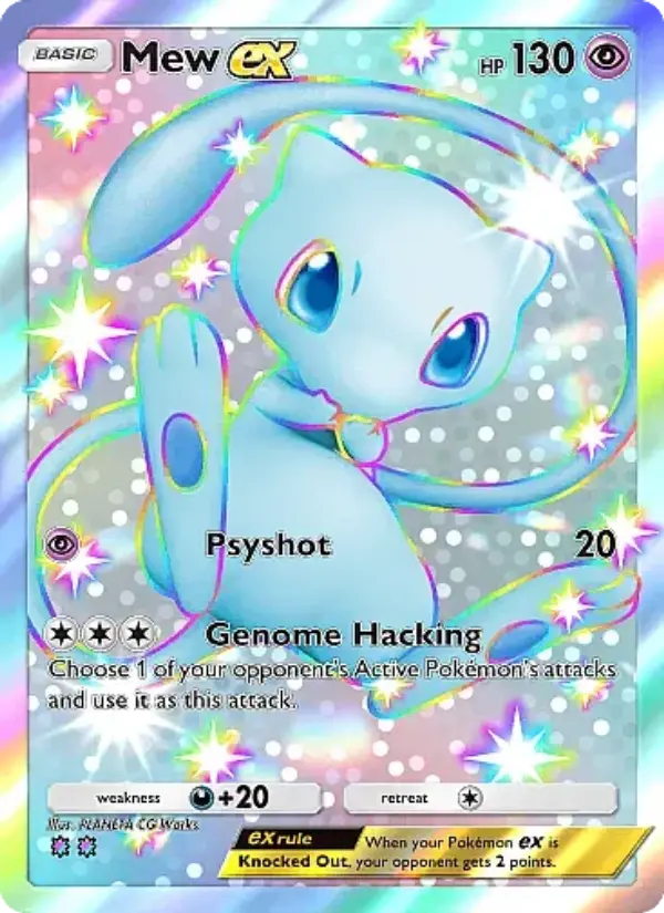 Mew-ex — carte 102 de l’extension Source Secrète