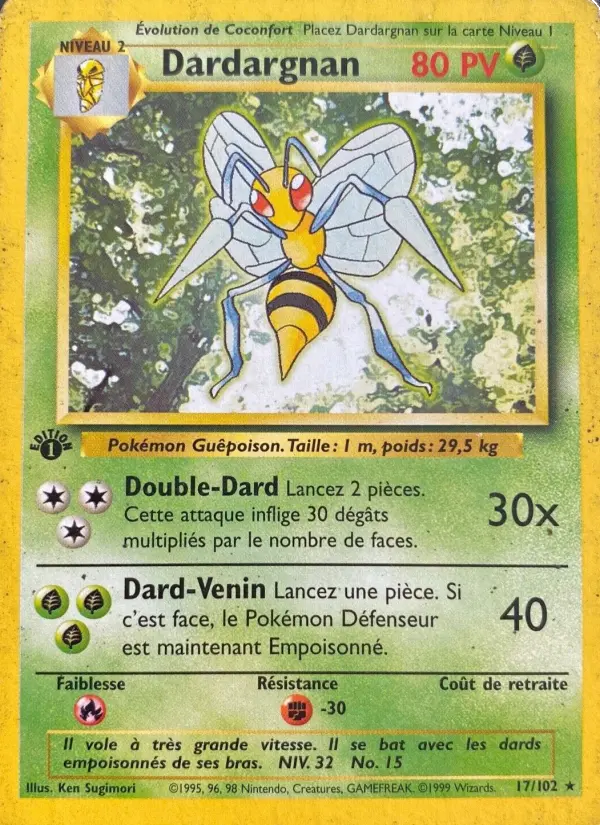 Dardargnan — carte 17 de l’extension Set de Base