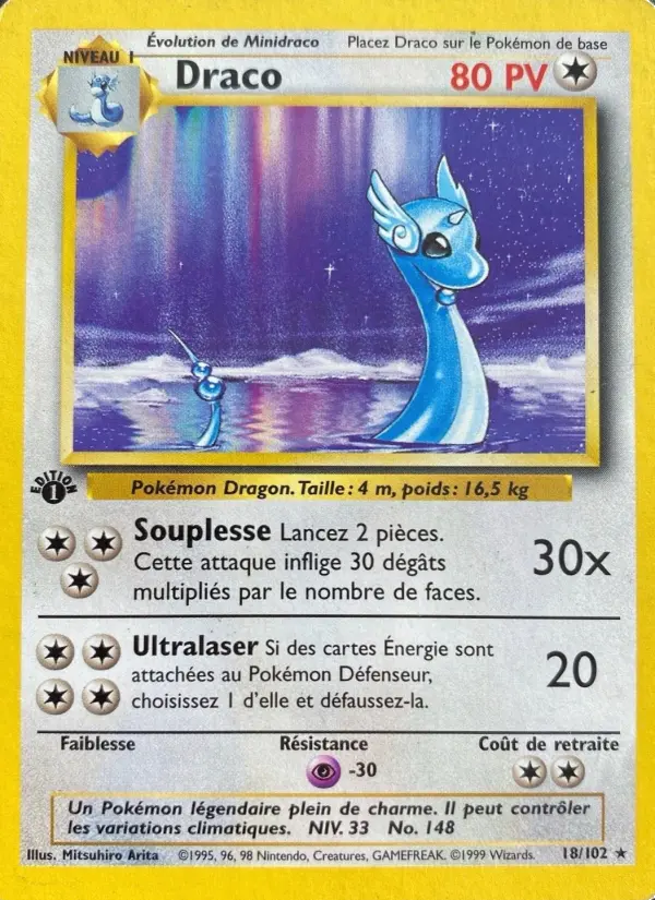 Draco — carte 18 de l’extension Set de Base
